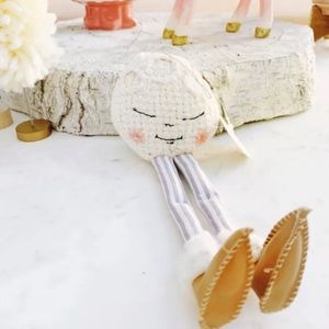 Cat In The Shoe Sleepy MOON Celestial Christmas
Ornament